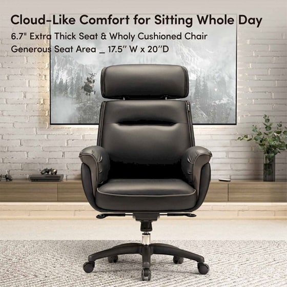 Καρέκλα Γραφείου - Eureka Ergonomic Erk-oc-003-b Royal Black image 2