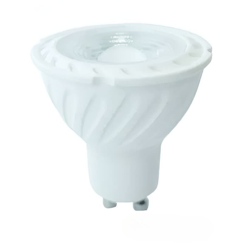Λαμπτήρας LED Dimmable V-Tac 6.5w GU10 6400K - Ψυχρό Λευκό E-DAMIANAKIS
