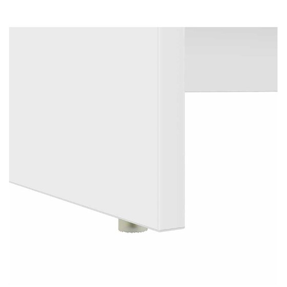 Γραφείο VidaXL από Επεξεργασμένο Ξύλο 120,5x44x88,5 cm - Λευκό image 9