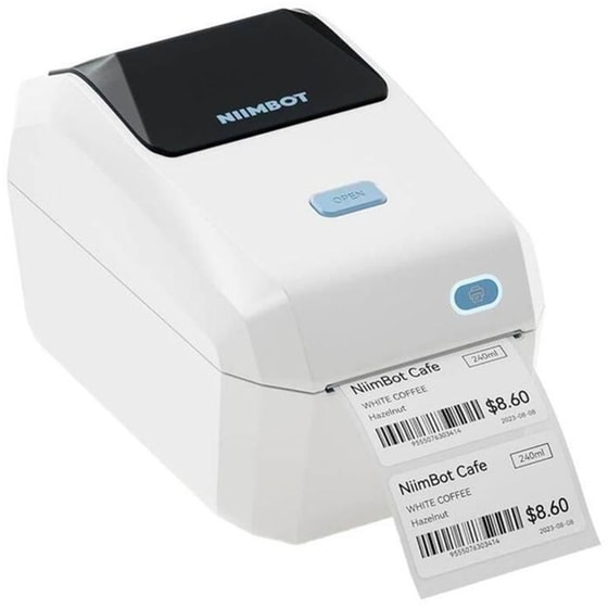 NIIMBOT K3 CREAM Μονόχρωμος Εκτυπωτής Thermal Ετικετών με Bluetooth - Cream image 0