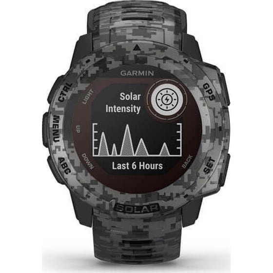 Smartwatch Garmin Instinct Solar 45mm - Graphite Camo image 0