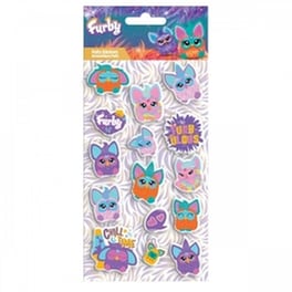 Αυτοκόλλητα Puffy Διακάκης Furby