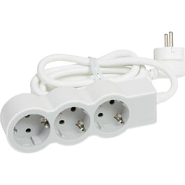 Πολύπριζο  Ασφαλείας Legrand Surgearrest 3 Θέσεων 3m - White/Grey