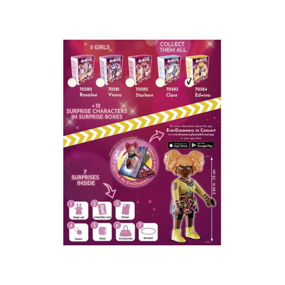 PLAYMOBIL® EverDreamerz Edwina Music World Series 3 (70584) image 2