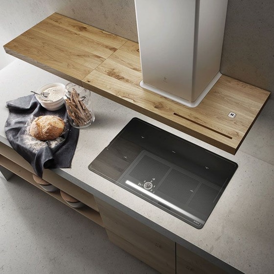 ELICA BIO WH/A 90 ROVERE 90 cm Λευκό Καμινάδα - Τζάκι Απορροφητήρας image 4