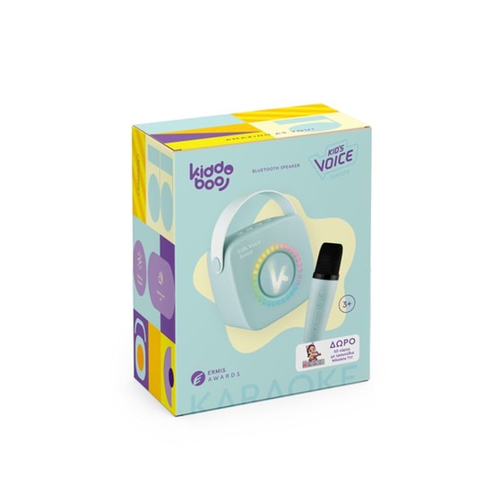 Party Speaker Kiddoboo KidsVoice Junior! 5W Karaoke - Μπλε image 1