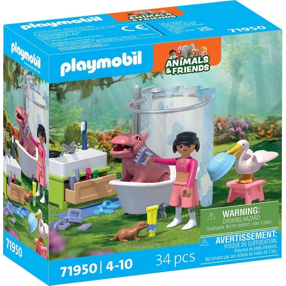 PLAYMOBIL®&nbsp; Animals & Friends: Ώρα για μπάνιο (71950) image 0