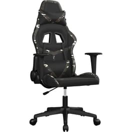 Καρέκλα Gaming VIDAXL 3143675 από Τεχνητό Δέρμα - Μαύρη