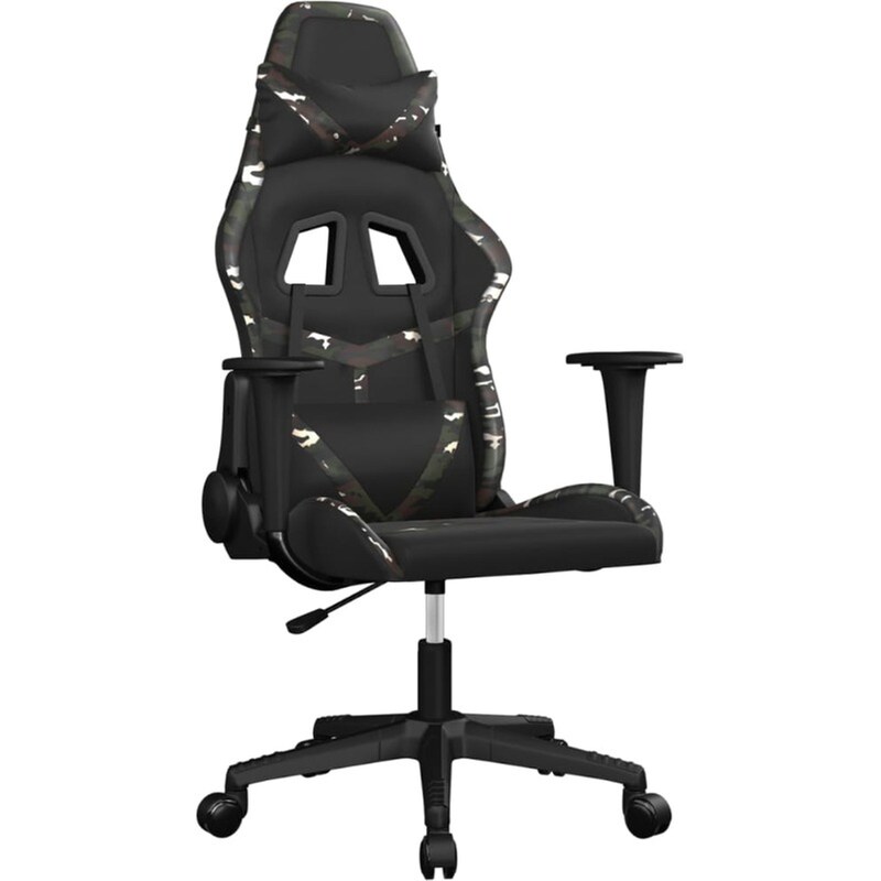 Καρέκλα Gaming VIDAXL 3143675 από Τεχνητό Δέρμα - Μαύρη