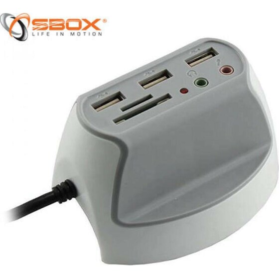 Docking Station Sbox DH-1 7-Port USB 2.0 συμβατό με USB-A image 0