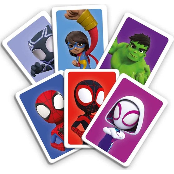 Επιτραπέζιo Winning Moves Top Trumps Match Τhe Crazy Cube Game  Spidey and His Amazing Friends image 2