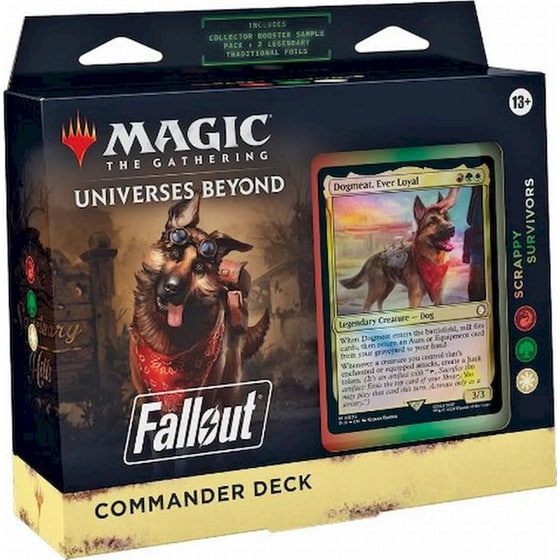 Magic: The Gathering - Fallout Commander Deck Scrappy Survivors (Wizards of the Coast) image 0