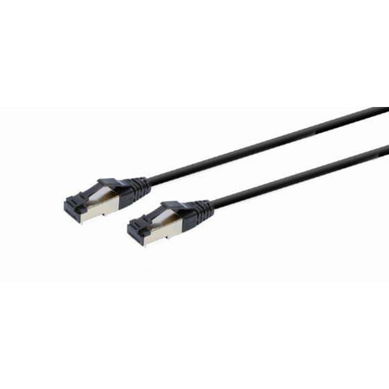 Καλώδιο Ethernet GEMBIRD S/FTP CAT8 3M Μαύρο image 1