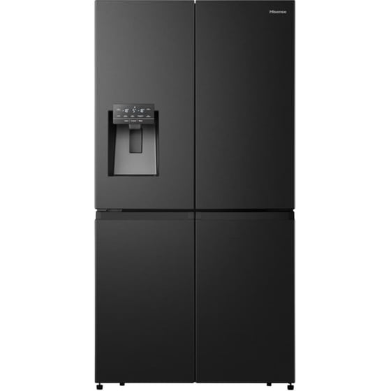 HISENSE RQ760N4SBFE Total No Frost 585 Lt Μαύρο Ψυγείο Ντουλάπα image 0