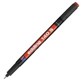 Μαρκαδόρος Ανεξίτηλος Edding Κόκκινο 0.3 mm