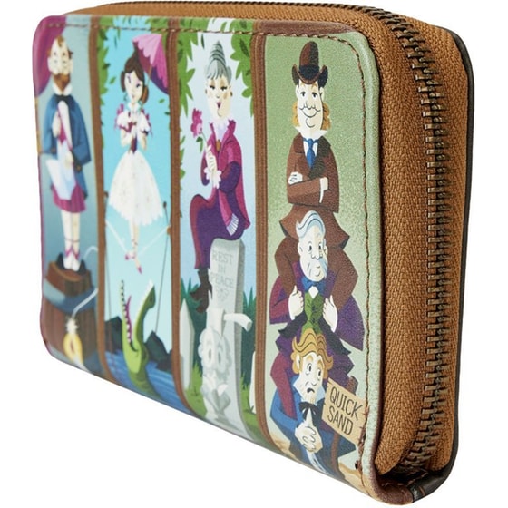 Πορτοφόλι Loungefly - Disney - Haunted Mansion - Portraits Zip Around Wallet (WDWA2666) image 1