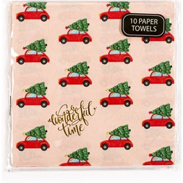 Tri-Coastal Design Χαρτοπετσέτες Xmas Car