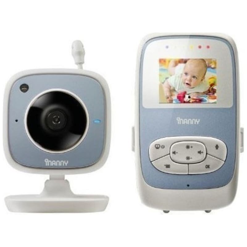 iNANNY Baby Monitor Inanny NM288 Κάμερας Ήχου 2.4 - Λευκό