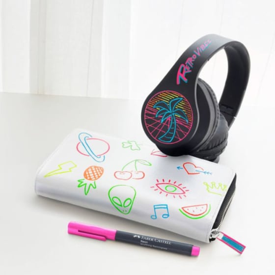 Μαρκαδόροι Faber Castell Νeon 1.5 mm (6 Τεμάχια) image 6