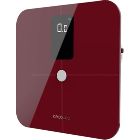 Ψηφιακή Ζυγαριά Σώματος CECOTEC CEC-04261 Με Λιπομέτρηση Μπορντό image 1