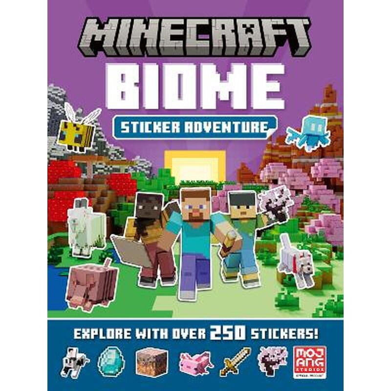 Minecraft Biome Adventure Sticker Book