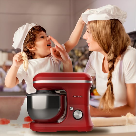 CECOTEC Cecomixer Merengue Ice-Cream CEC-03903 1200 W 5 L Κόκκινο Κουζινομηχανή image 5