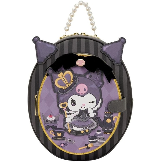 LOUNGEFLY KUROMI 20TH ANNIV CAMEO MINI image 0