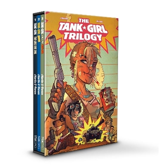 Tank Girl Trilogy Box Set (GOLD, WORLD WAR, 2 GIRLS 1 TANK) image 0