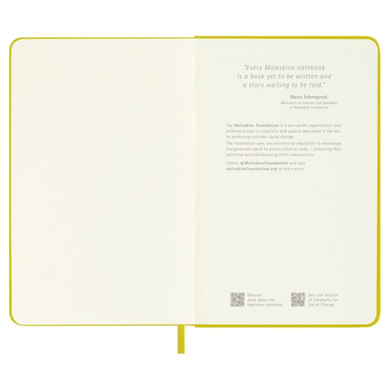 Σημειωματάριο Moleskine Pocket Yellow Silk (1 Τεμάχιο) image 4
