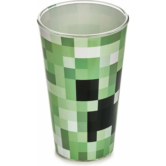 Ποτήρι Paladone Minecraft Γυάλινο 400 ml - Πράσινο image 1