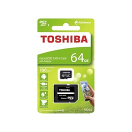 Κάρτα μνήμης microSD M203 64GB Class 10 Toshiba 100MB/S
