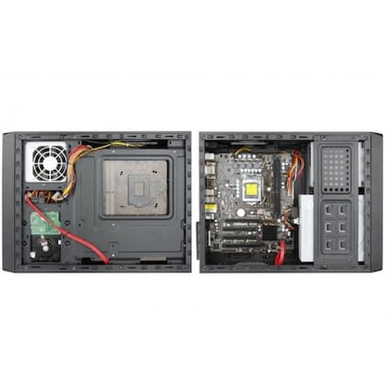 Κουτί Desktop Chieftec UE-02B Mini-Tower 250W - Μαύρο image 1