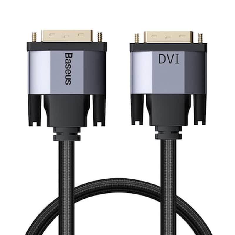 BASEUS Καλώδιο Baseus Cable Enjoyment DVI-D male σε DVI-D male Bidirectional - 1m