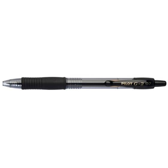 Στυλό Roller Pilot G-2 0.7 mm Μαύρο (2 Τεμάχια) image 1