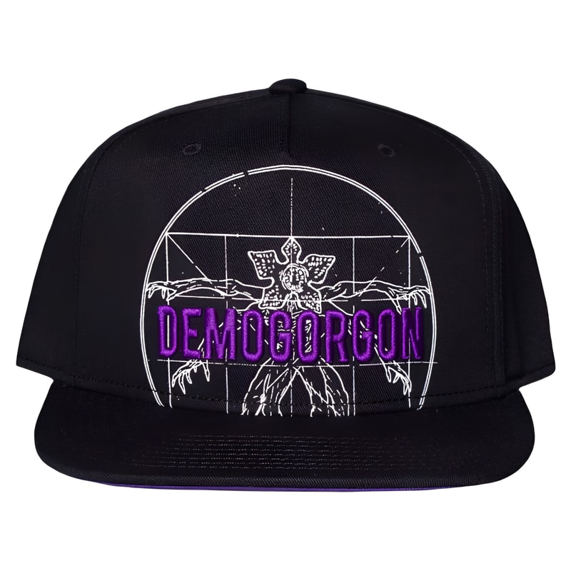 DIFUZED Καπέλο Difuzed Stranger Things Demogorgon Snapback - Μαύρο