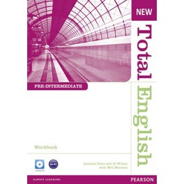 New Total English Pre-Intermediate Workbook without Key and Audio CD Pack