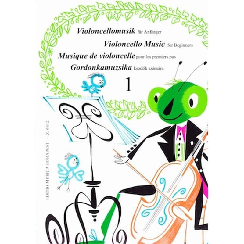 EDITIO MUSICA BUDAPEST Βιβλίο Για Τσέλο Editio Musica Budapest Lengyel - Viol0cello Music For Beginners 1