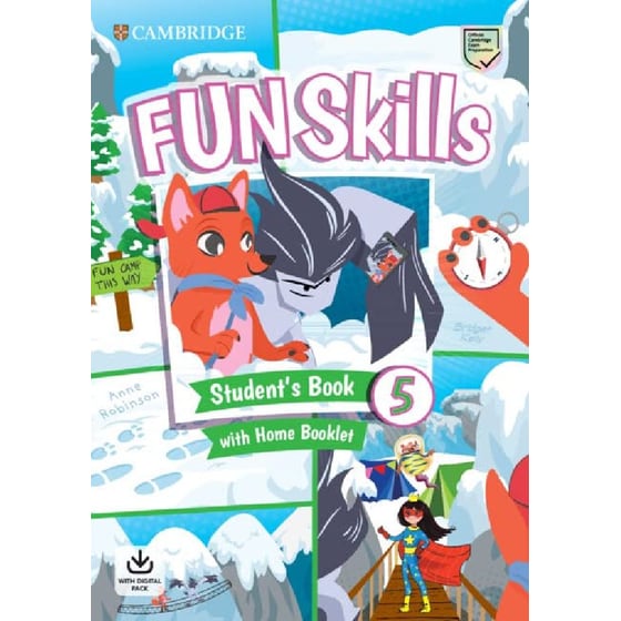 Fun Skills Level 5 Student's Book and Home Booklet with Online Activities image 0