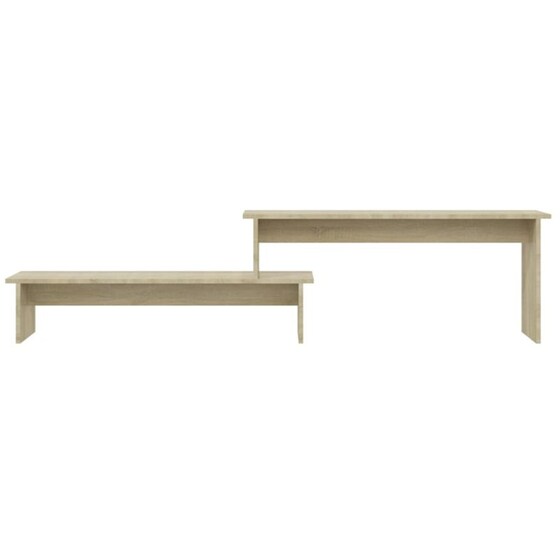 Έπιπλο Τηλεόρασης VidaXL από Μοριοσανίδα 180x30x43cm - Καφέ image 3