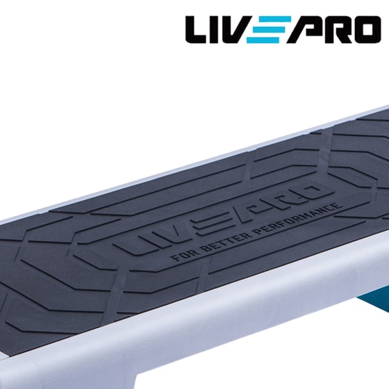 Stepper Livepro B-8245 Aerobic - Μαύρο/Γκρι/Γαλάζιο image 2