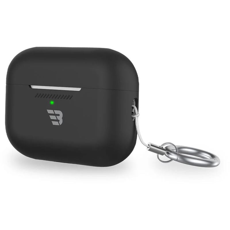 BAYKRON Θήκη Ακουστικών Σιλικόνης Baykron για Apple Airpods Pro 2nd Gen BKR-P187-BLK - Μαύρο