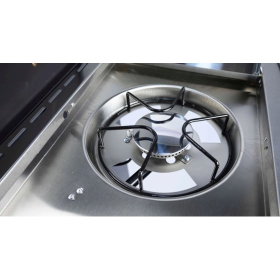 BORMANN Elite BBQ5200 με Μαντεμένια Σχάρα και 6 Εστίες 21.6kW Ψησταριά Υγραερίου image 2