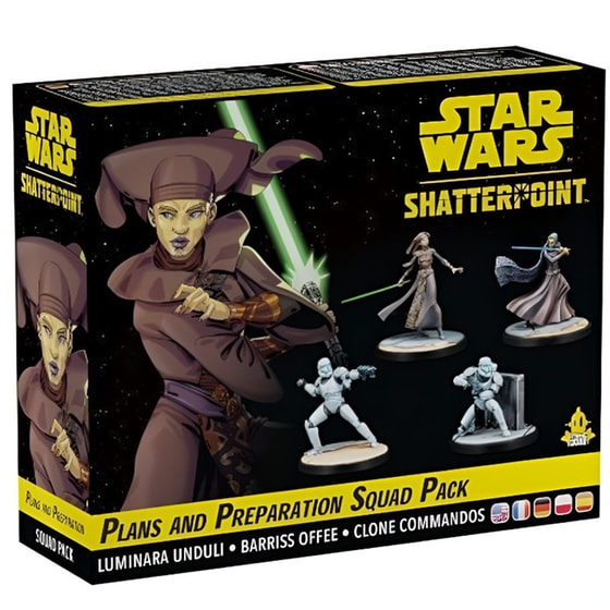 Star Wars: Shatterpoint - Plans And Preparation General Luminara Unduli Squad Pack Επιτραπέζιο (Atomic Mass Games) image 0