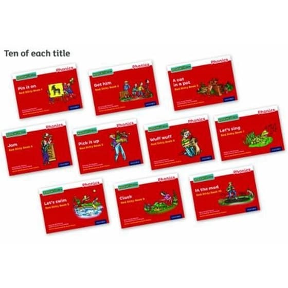 Read Write Inc. Phonics: Red Ditty books (Pack of 100) image 0