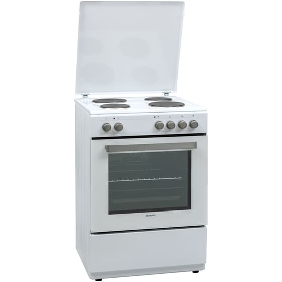 SHARP KF-76HNO22W-DE 69 Lt Λευκό Ηλεκτρική Κουζίνα Εμαγιέ image 3