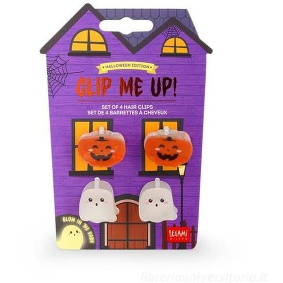 Κοκαλάκια Μαλλιών Legami Halloween Mini (4 Τεμάχια) image 0