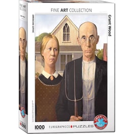 Παζλ Eurographics Wood Grant: American Gothic (1000 Κομμάτια)