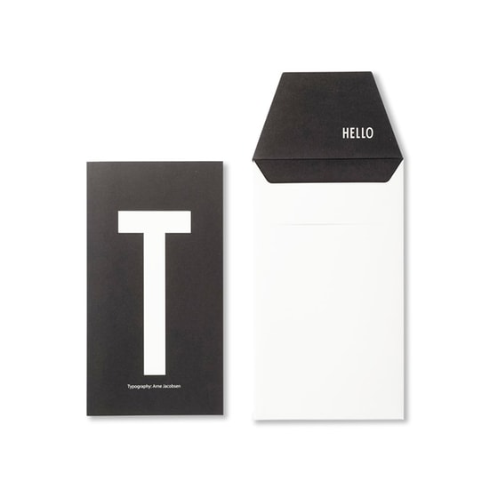 Ευχετήρια Κάρτα Design Letters - Letter T image 0
