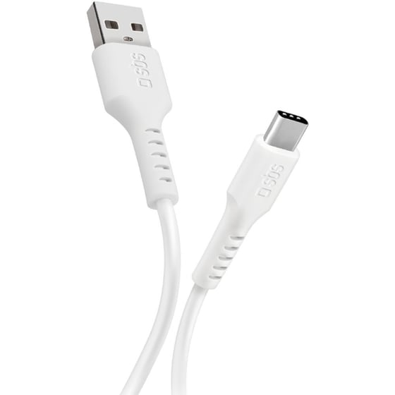 Καλώδιο δεδομένων SBS Data Cable USB-C σε USB-A 1m - White image 0