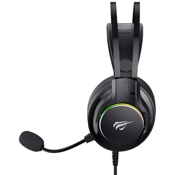 Havit H2007U Gaming Ενσύρματα Ακουστικά USB - Μαύρα image 4